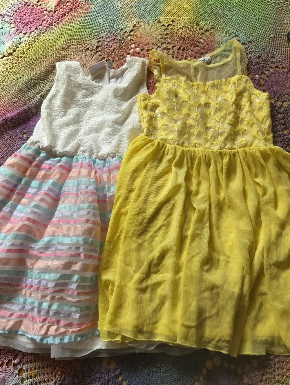 Girls Dressy Dresses Large 10/12 Children's Place Epic Threads